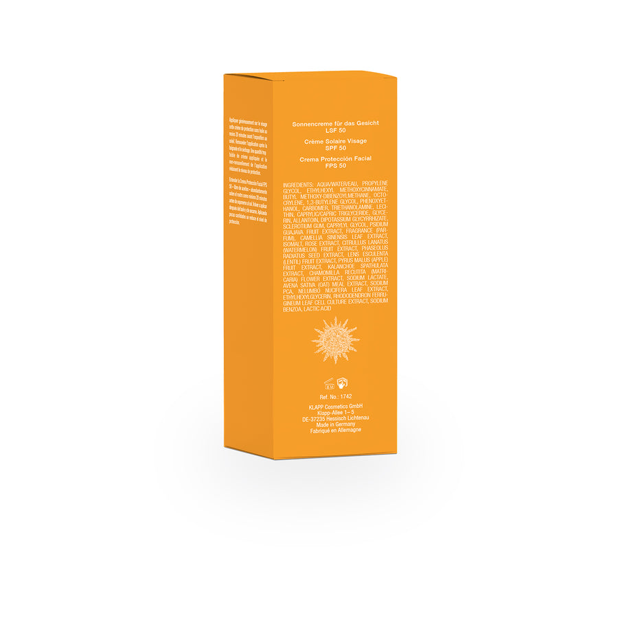 IMMUN SUN - Face protection cream SPF 50, 50ml (Krema za obraz z zaščito SPF 50)